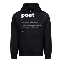 Black poet definition funny for poet drama poetry poems t shirt Urban Hoodie - linhVisuals