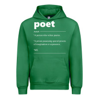 Emerald poet definition funny for poet drama poetry poems t shirt Urban Hoodie - linhVisuals