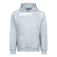 Heather Grey poet definition funny for poet drama poetry poems t shirt Urban Hoodie - linhVisuals