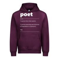 Mauve Wine poet definition funny for poet drama poetry poems t shirt Urban Hoodie - linhVisuals