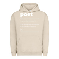 Pigment French Oak poet definition funny for poet drama poetry poems t shirt Urban Hoodie - linhVisuals