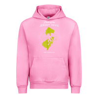 Fuchsia Pink home of the jersey devil   new jersey, usa t shirt Urban Hoodie - linhVisuals