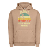Pigment Burro retired shirt not my problem anymore funny retirement t shirt Urban Hoodie - linhVisuals