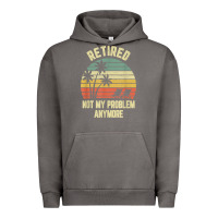 Pigment Tornado retired shirt not my problem anymore funny retirement t shirt Urban Hoodie - linhVisuals