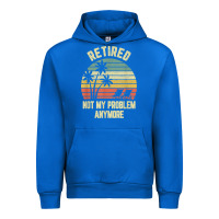 Cobalt retired shirt not my problem anymore funny retirement t shirt Urban Hoodie - linhVisuals