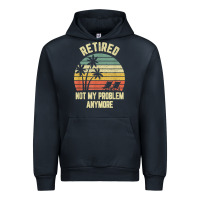 Navy retired shirt not my problem anymore funny retirement t shirt Urban Hoodie - linhVisuals