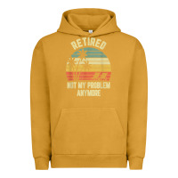 Pigment Peanut Butter retired shirt not my problem anymore funny retirement t shirt Urban Hoodie - linhVisuals