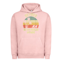 Pigment Salmon retired shirt not my problem anymore funny retirement t shirt Urban Hoodie - linhVisuals