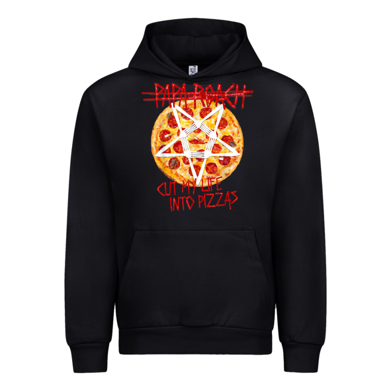 Papa Roach   Official Merchandise  Cut My Life Into Pizzas T Shirt Urban Hoodie by linhVisuals | Teevron
