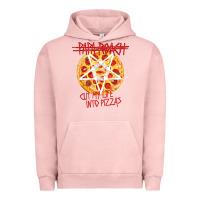 Pigment Salmon papa roach   official merchandise  cut my life into pizzas t shirt Urban Hoodie - linhVisuals