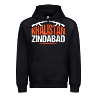 Black sikh khalistan zindabad singh punjabi t shirt Urban Hoodie - linhVisuals