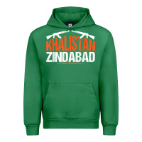 Emerald sikh khalistan zindabad singh punjabi t shirt Urban Hoodie - linhVisuals