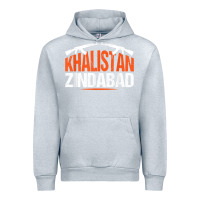 Heather Grey sikh khalistan zindabad singh punjabi t shirt Urban Hoodie - linhVisuals