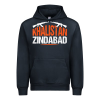 Navy sikh khalistan zindabad singh punjabi t shirt Urban Hoodie - linhVisuals
