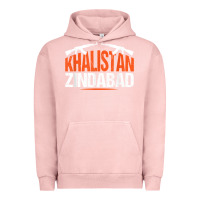 Pigment Salmon sikh khalistan zindabad singh punjabi t shirt Urban Hoodie - linhVisuals