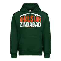 Forest Green sikh khalistan zindabad singh punjabi t shirt Urban Hoodie - linhVisuals