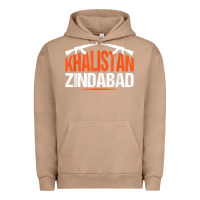 Pigment Burro sikh khalistan zindabad singh punjabi t shirt Urban Hoodie - linhVisuals