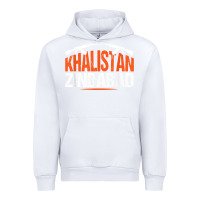 White sikh khalistan zindabad singh punjabi t shirt Urban Hoodie - linhVisuals