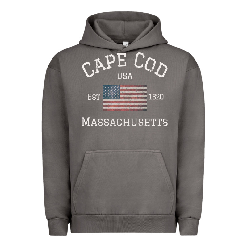 Cape Cod Massachusetts American Flag Usa Travel Vintage Pullover Hoodi Urban Hoodie by linhVisuals | Teevron