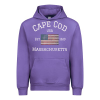 Tulip cape cod massachusetts american flag usa travel vintage pullover hoodi Urban Hoodie - linhVisuals