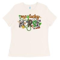 Bone One lucky Nurse St. Patrick's Day Ladies Tee - CowGirlArtShop