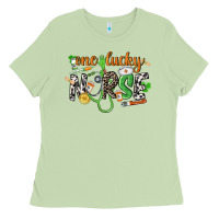Matcha One lucky Nurse St. Patrick's Day Ladies Tee - CowGirlArtShop