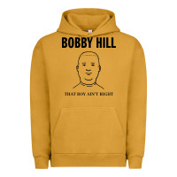 Pigment Peanut Butter bobby hill that boy ain't right [tw] Urban Hoodie - linhVisuals