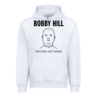 White bobby hill that boy ain't right [tw] Urban Hoodie - linhVisuals