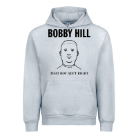 Heather Grey bobby hill that boy ain't right [tw] Urban Hoodie - linhVisuals