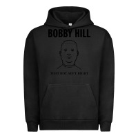 Pigment Black bobby hill that boy ain't right [tw] Urban Hoodie - linhVisuals