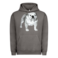 Pigment Tornado English Bulldog Art Urban Hoodie - linhVisuals