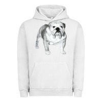 Pigment Lunar Rock English Bulldog Art Urban Hoodie - linhVisuals