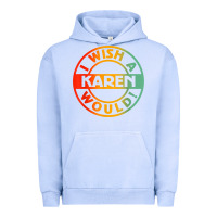 Pigment Grape Ice i wish a karen would t shirt Urban Hoodie - linhVisuals