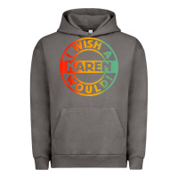 Pigment Tornado i wish a karen would t shirt Urban Hoodie - linhVisuals