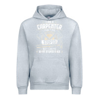 Heather Grey i can't fix stupid   funny carpentry woodworking carpenter t shirt Urban Hoodie - linhVisuals