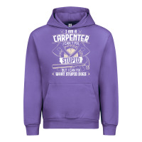 Tulip i can't fix stupid   funny carpentry woodworking carpenter t shirt Urban Hoodie - linhVisuals