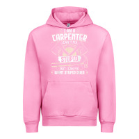Fuchsia Pink i can't fix stupid   funny carpentry woodworking carpenter t shirt Urban Hoodie - linhVisuals