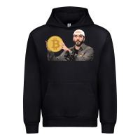 Black el salvador bitcoin bukele legal tender cryptocurrency btc t shirt Urban Hoodie - linhVisuals