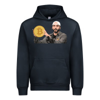 Navy el salvador bitcoin bukele legal tender cryptocurrency btc t shirt Urban Hoodie - linhVisuals