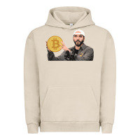 Pigment French Oak el salvador bitcoin bukele legal tender cryptocurrency btc t shirt Urban Hoodie - linhVisuals