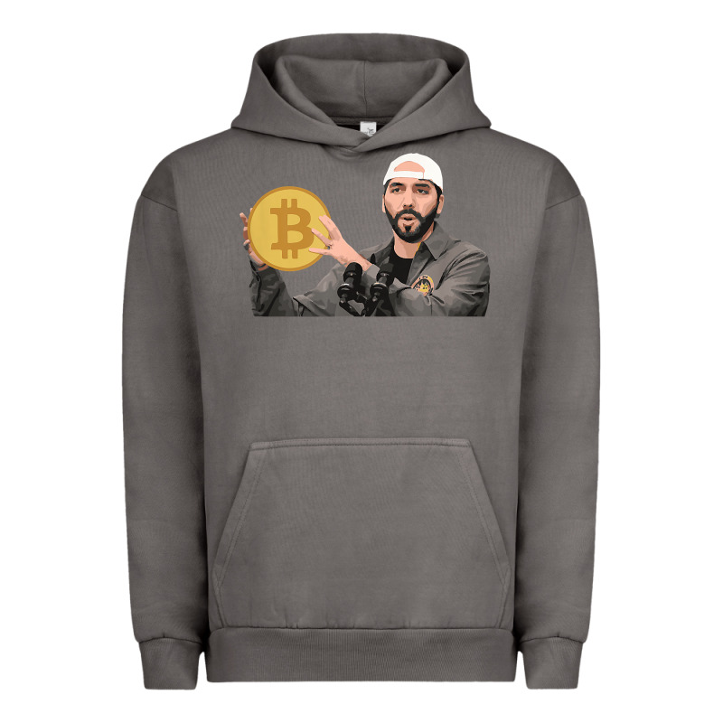 El Salvador Bitcoin Bukele Legal Tender Cryptocurrency Btc T Shirt Urban Hoodie by linhVisuals | Teevron
