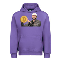 Tulip el salvador bitcoin bukele legal tender cryptocurrency btc t shirt Urban Hoodie - linhVisuals