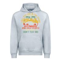 Heather Grey i will put you in the trunk and help people funny saying t shirt Urban Hoodie - linhVisuals