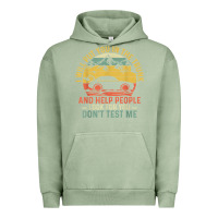 Pigment Oil Green i will put you in the trunk and help people funny saying t shirt Urban Hoodie - linhVisuals
