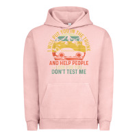 Pigment Salmon i will put you in the trunk and help people funny saying t shirt Urban Hoodie - linhVisuals