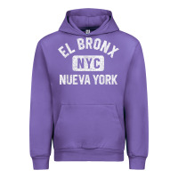 Tulip el bronx nueva york nyc gym style distressed white print t shirt Urban Hoodie - linhVisuals