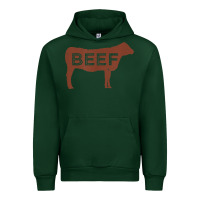 Forest Green beef t shirt, beef cattle shirt Urban Hoodie - linhVisuals