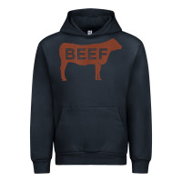 Navy beef t shirt, beef cattle shirt Urban Hoodie - linhVisuals