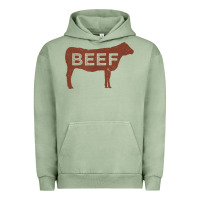 Pigment Oil Green beef t shirt, beef cattle shirt Urban Hoodie - linhVisuals