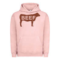 Pigment Salmon beef t shirt, beef cattle shirt Urban Hoodie - linhVisuals
